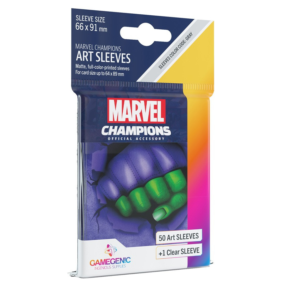 Card Games: Marvel Champions - She-Hulk Art Sleeves (51) - Tower of Games