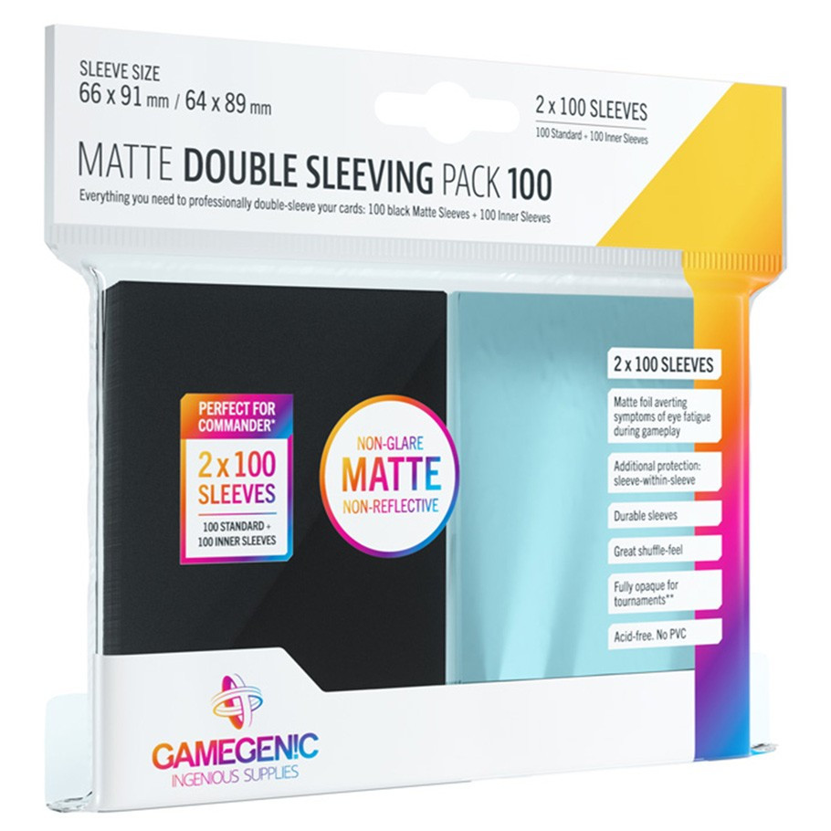double sleeve card Perfect Fits Inner Sleeves (200-Pack) WoW TCG Double Sleeving worth it? :