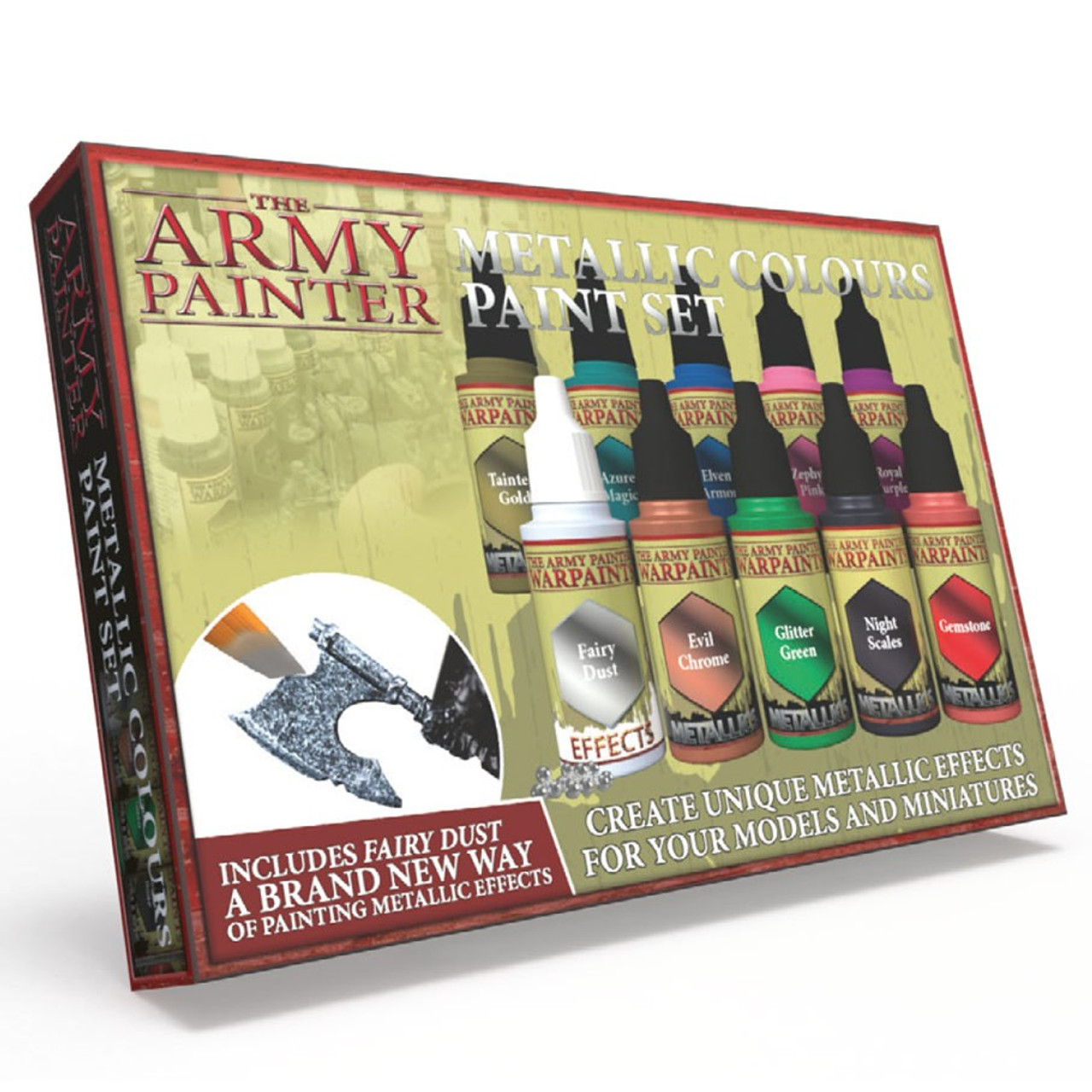 Paint: Army Painter - Paint Sets Metallic: Colours Paint Set - Tower of  Games