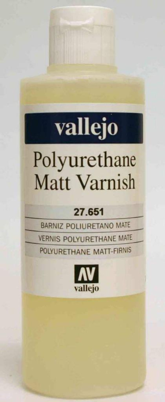 27.651 Polyurethane matt varnish Vallejo 200 ml.