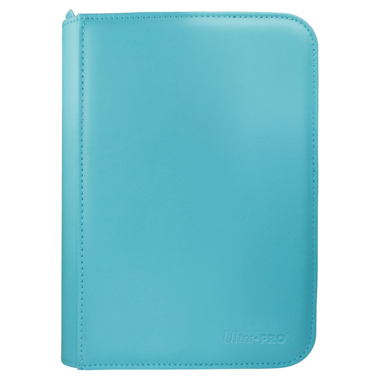 Card Binders & Pages: Vivid 4-Pocket Zippered PRO-Binder: Light