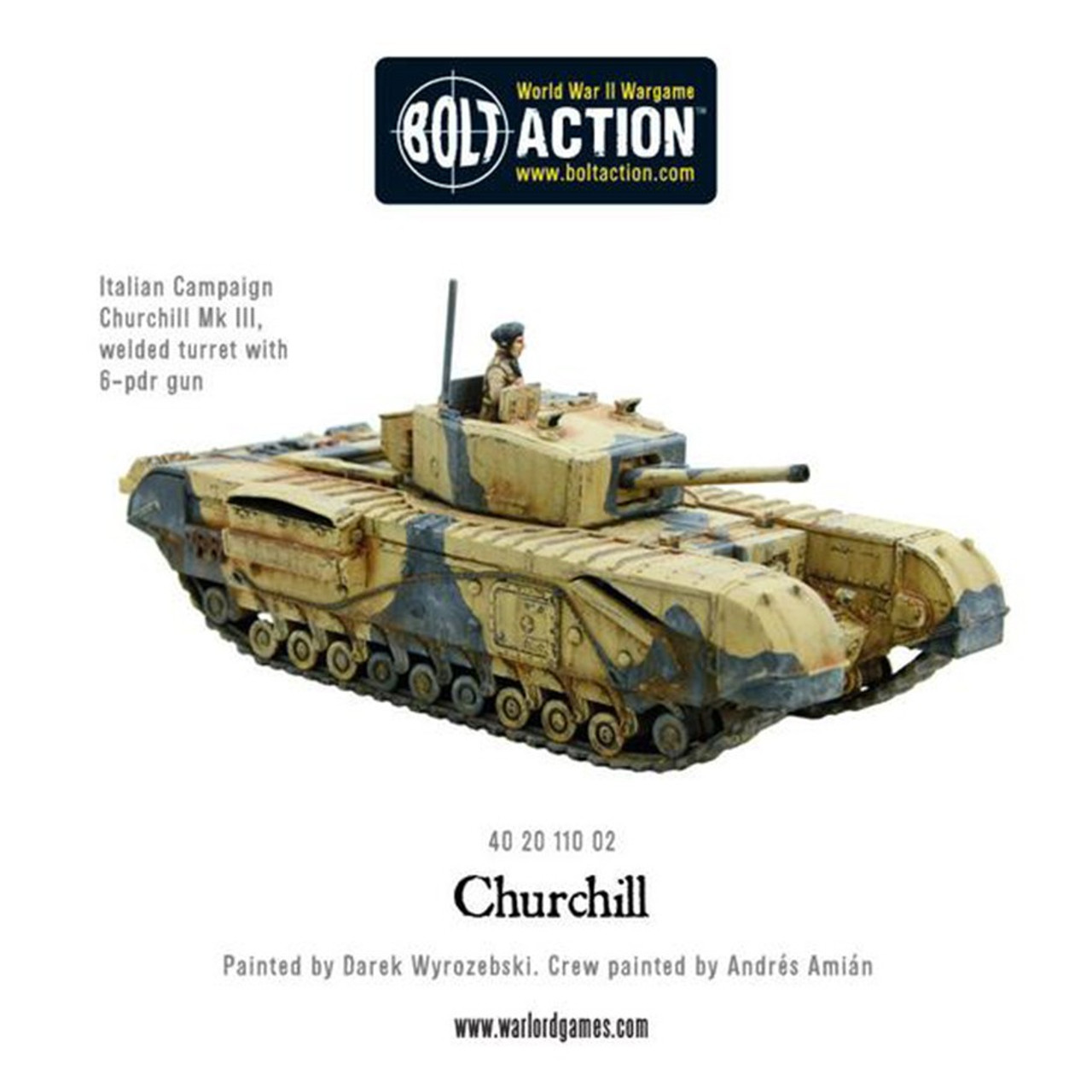 Bolt Action: Churchill Tank (plastic) - Tower of Games