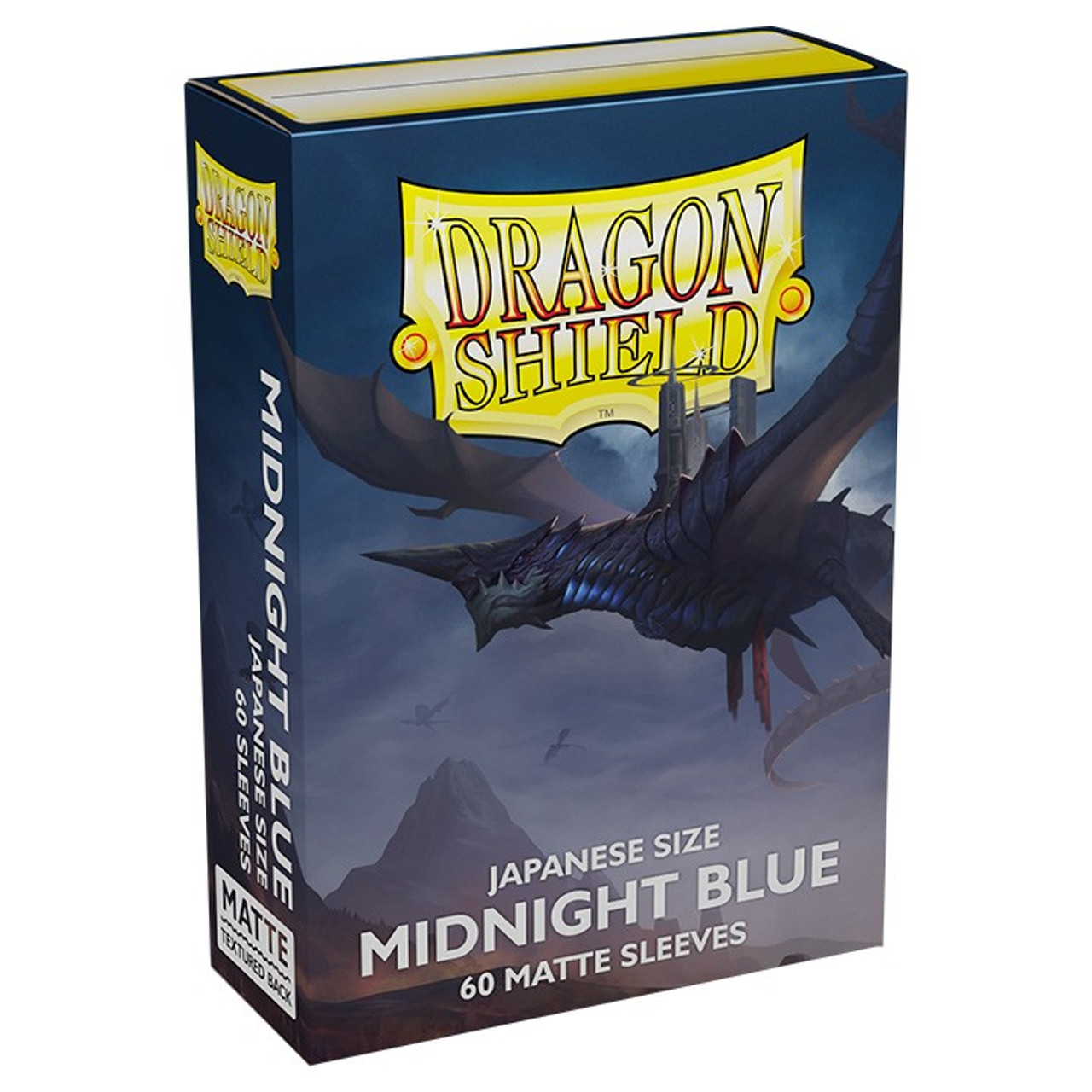 Card Sleeves: Non-Standard Sleeves - Dragon Shields Japanese (60) Matte -  Midnight Blue - Tower of Games
