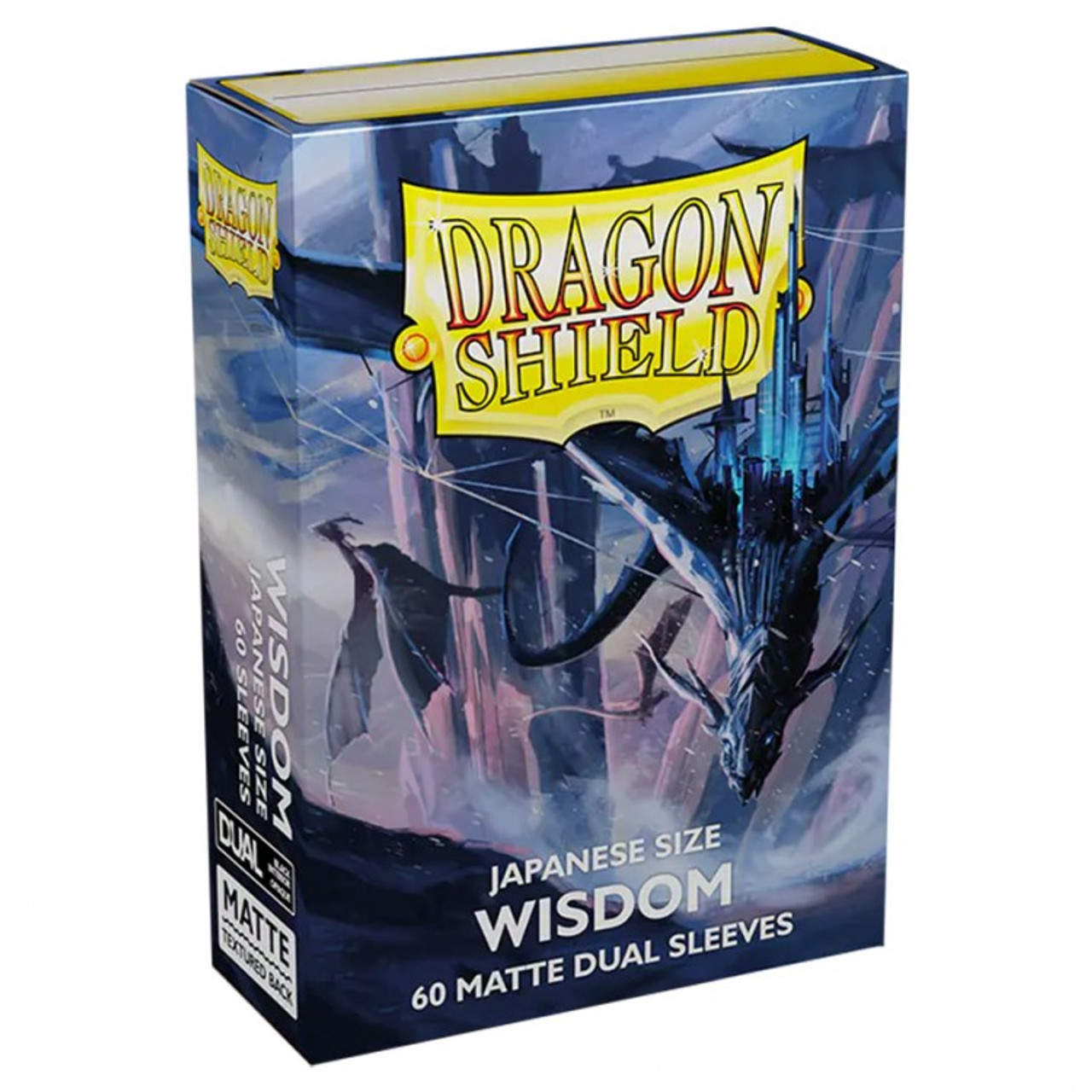 Buy Dragon Shield Japanese Size Dual Matte Sleeves: Wraith (60)