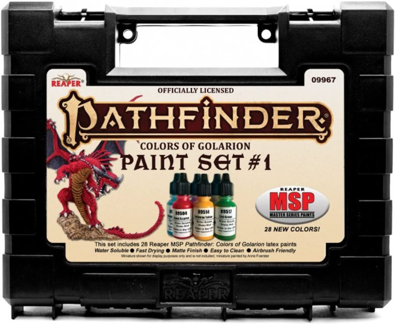 Paint: Reaper - Master Series Paints: Pathfinder Colors of Golarion - Paint  Set #1 - Tower of Games