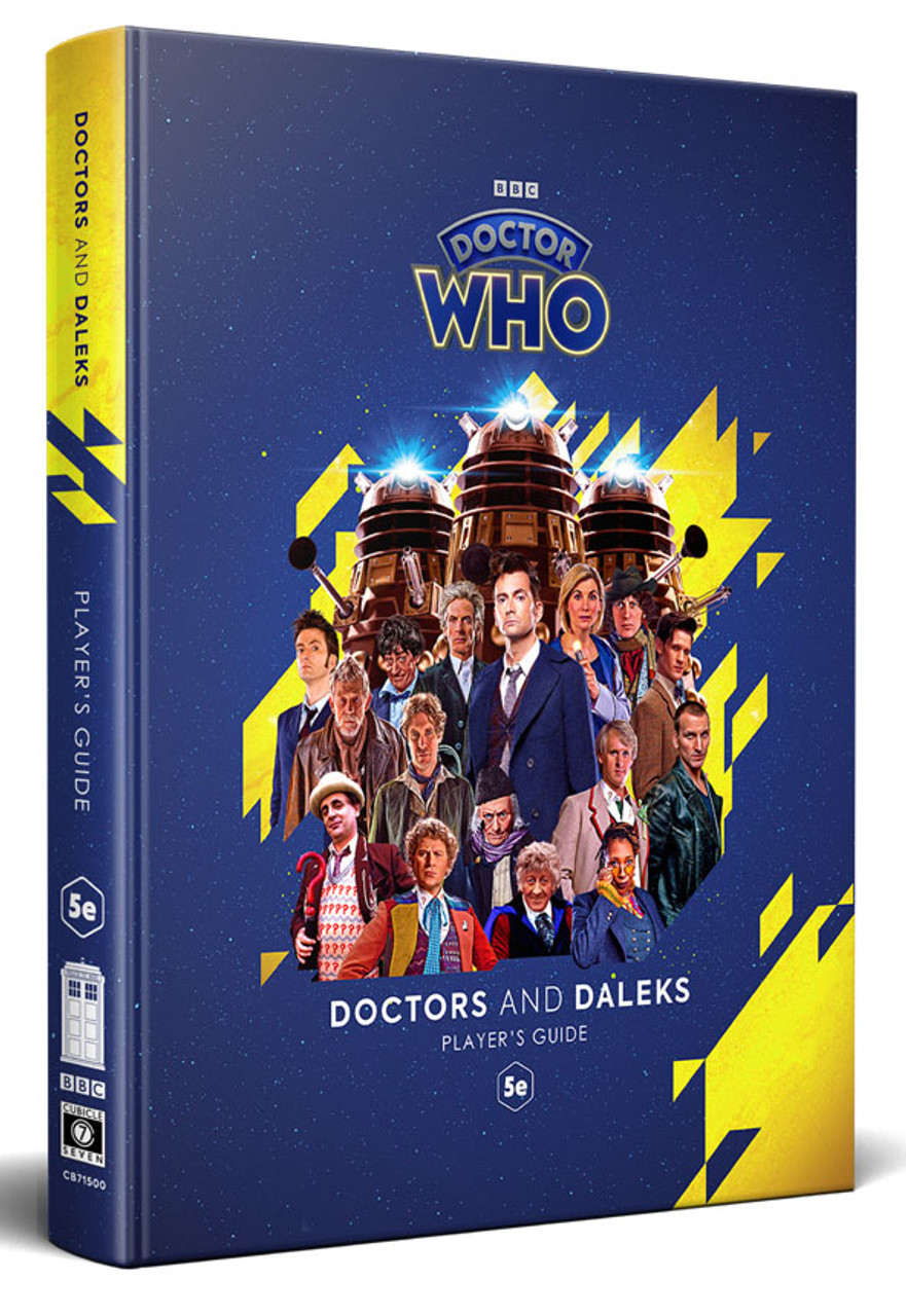 Preorder) Doctor Who: Doctor Who RPG: Doctors and Daleks - Players Guide (5E)  - Tower of Games