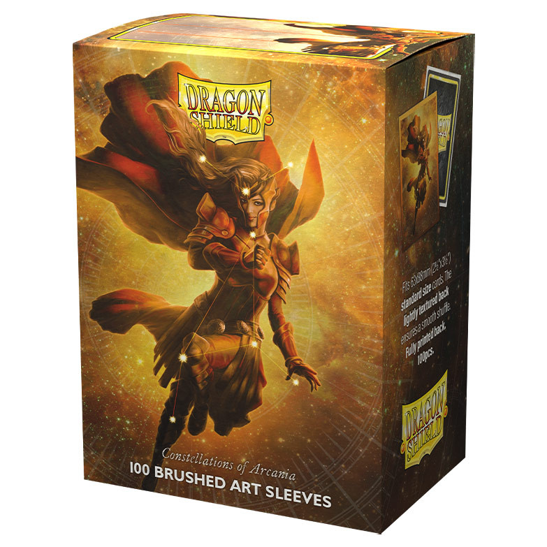 Card Sleeves: Dragon Shields: (100) Brushed Art - Alaria - Tower