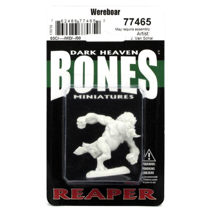 REAPER – Ildraedis Le Dévoreur – Figurine Miniature Héroïque Dark Heaven Bones – 25 Mm – Polymère Non Peint – Pour Donjons Et Dragons – Dès 14 Ans