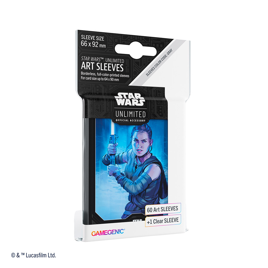 Card Sleeves: SWU: Rey Art Sleeves (61) - Tower of Games