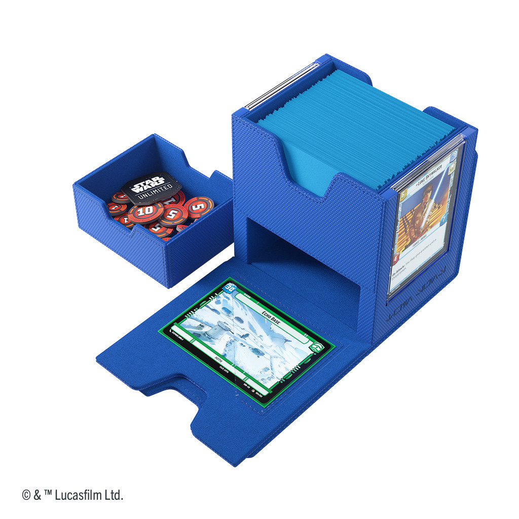 【ひかりん】メゾンカナウ BOX BOSTON (S) NAVY Deck Boxes: Premium Single Dboxes - SWU: Blue Twin Suns Deck Pod