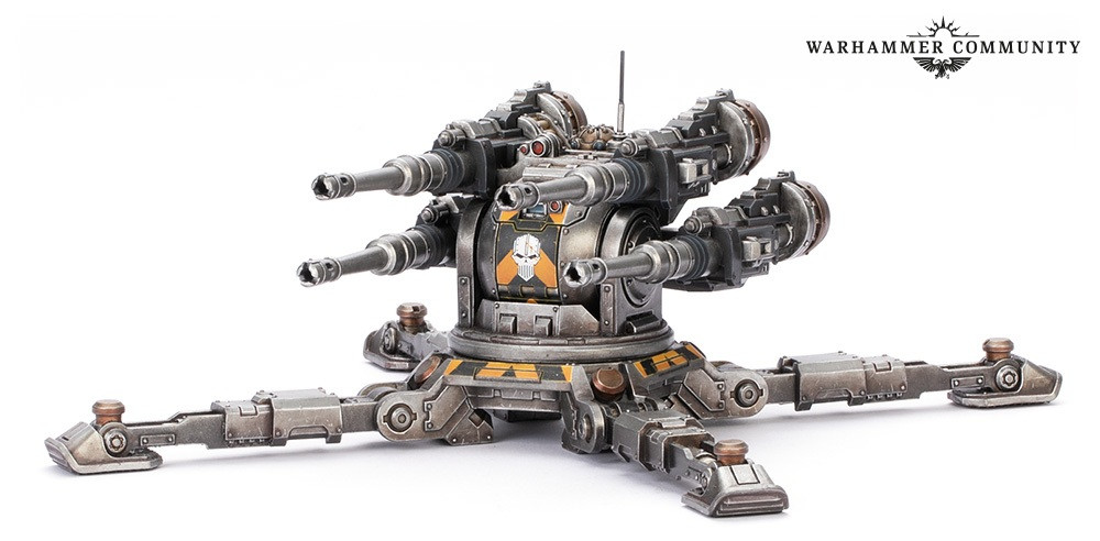 Horus Heresy: Araknae Quad Accelerator Platform (31-125) - Tower