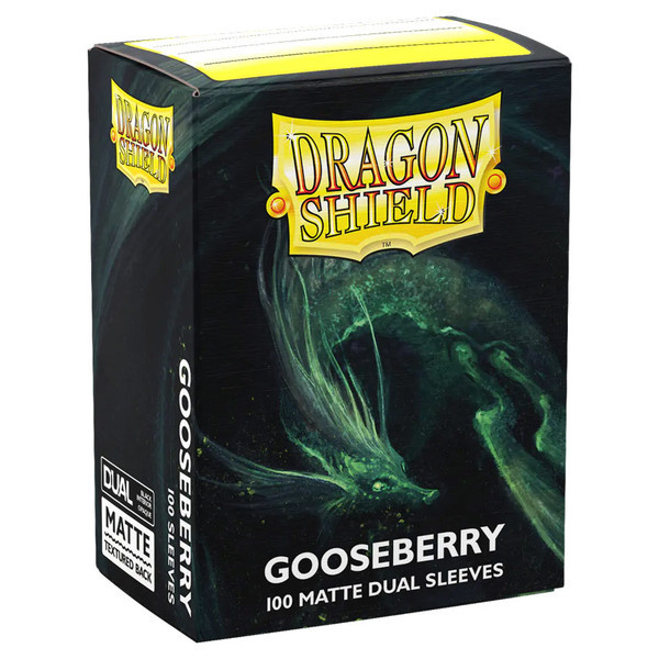 Card Sleeves: Solid Color Sleeves - Dragon Shield: (100) Matte Dual - Gooseberry - Tower of Games Card Sleeves: Solid Color Sleeves - Dragon Shield: (100) Matte Dual - Gooseberry - Tower of Games