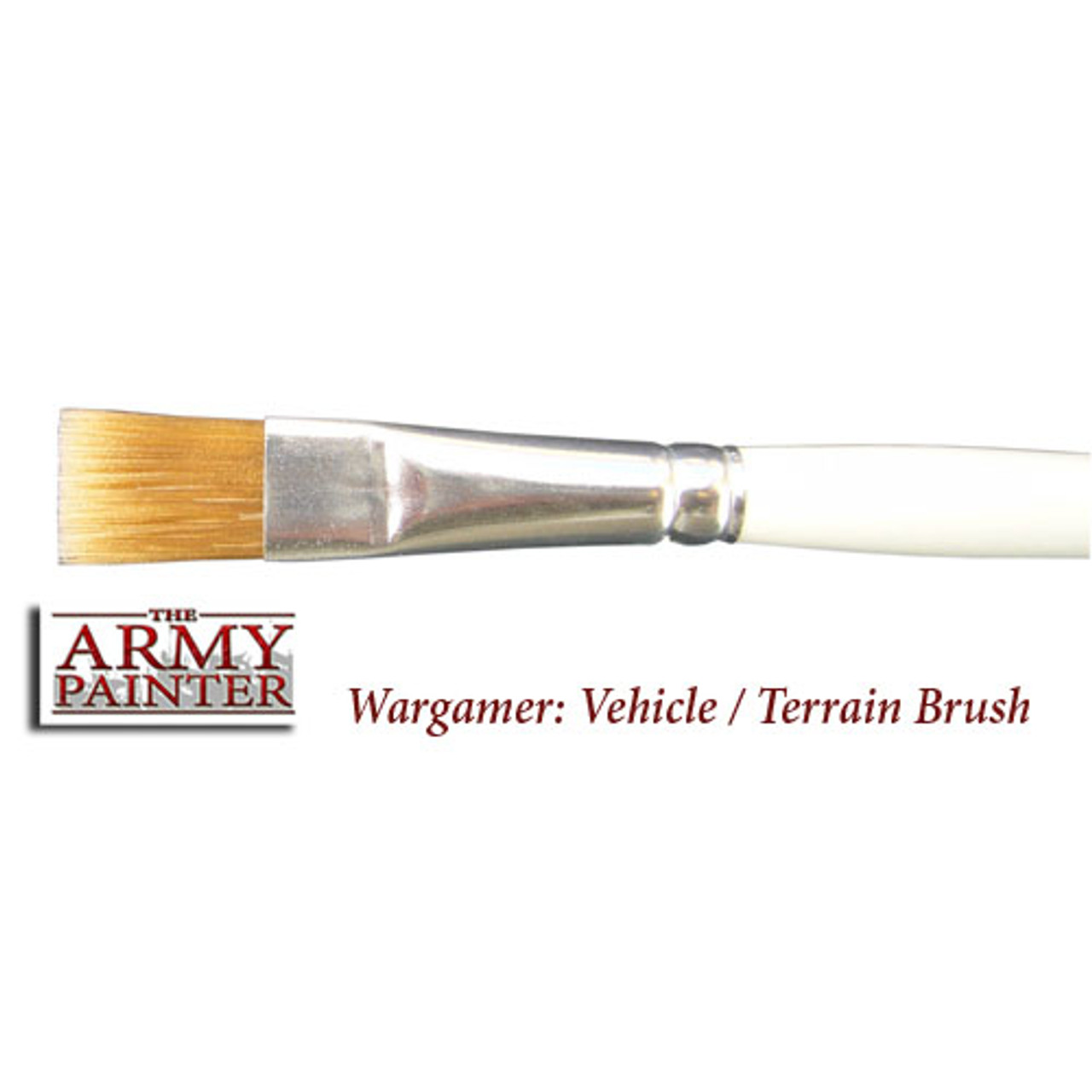 Brushes: Army Painter - Wargamer Brush: Vehicle / Terrain - Tower of Games