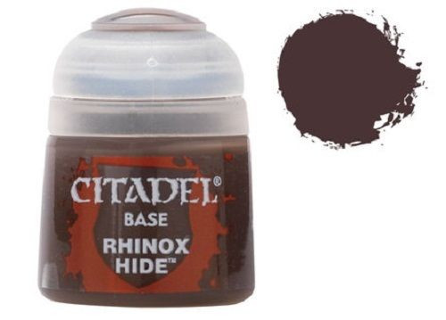 Peinture Base Rhinox Hide 12ml Citadel - Pour Figurines Games Workshop
