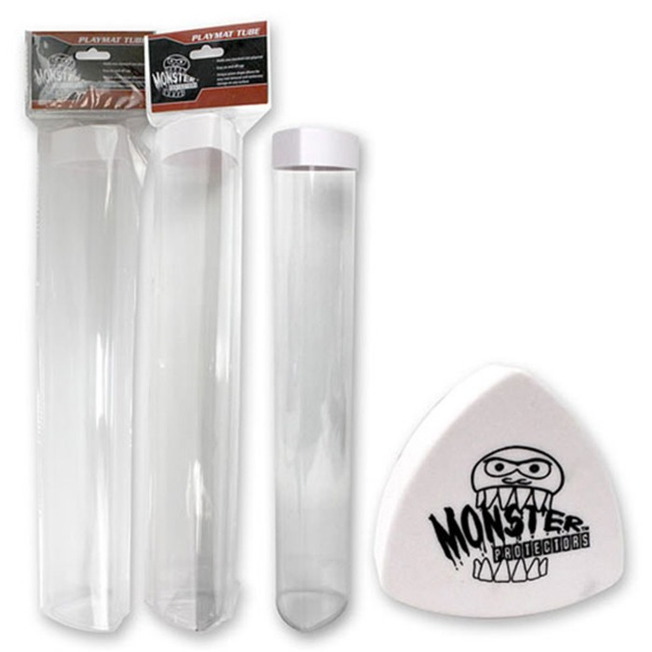 Playmats: Playmat Tubes - Monster Prism Playmat Tube: White