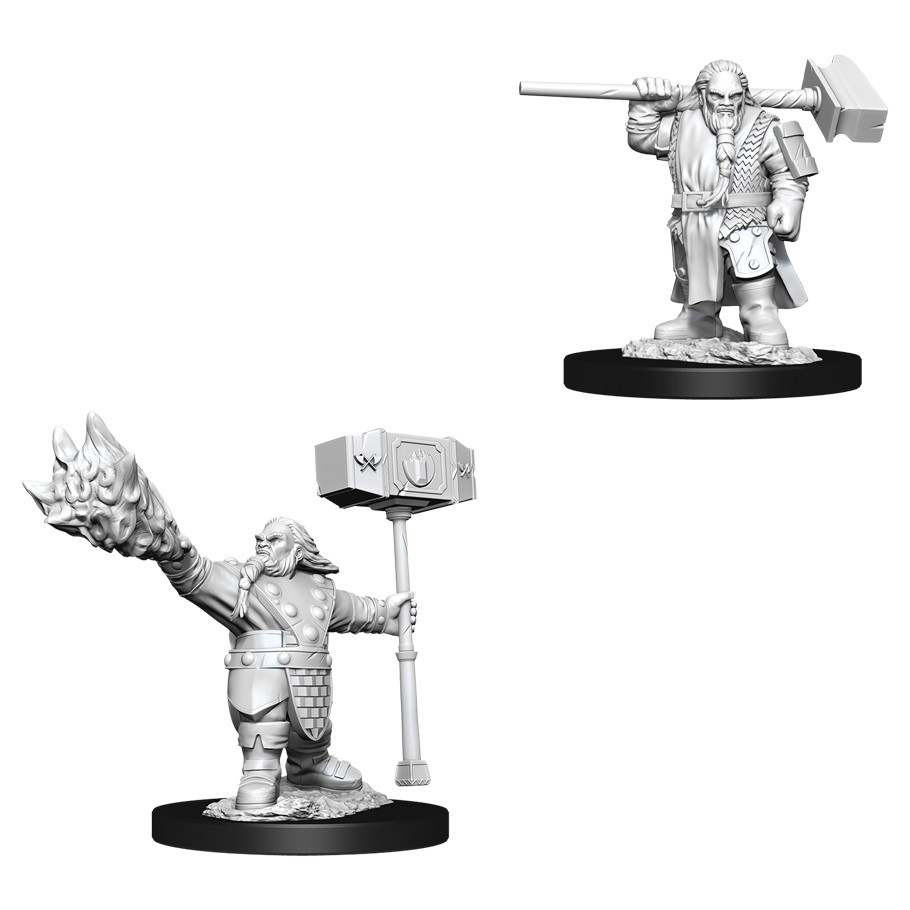 D&D Nolzur's Marvelous Unpainted Miniatures - Half-Orc Paladin Male
