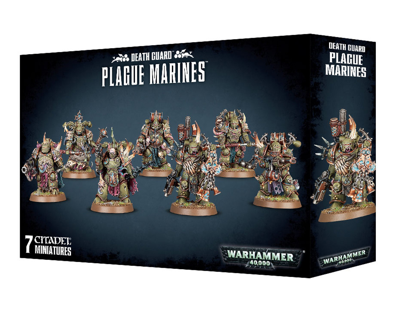 ミリタリー Warhammer40K/DEATH GUARD PLAGUE MARINES Games Workshop Warhammer 40k Death Guard Plague Marines 43