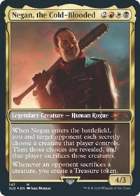 Negan, the Cold-Blooded [Foil] - Secret Lair Drop Series