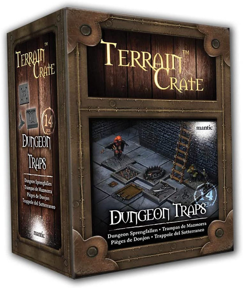 RPG Miniatures: Environment and Scenery - Terrain Crate: Dungeon Traps