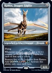 Ramos, Dragon Engine (Foil Etched) [Foil] - Commander Legends