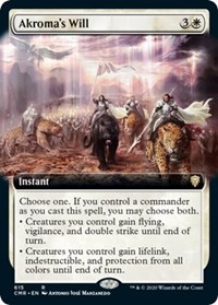Akroma's Will (Extended Art) - Commander Legends