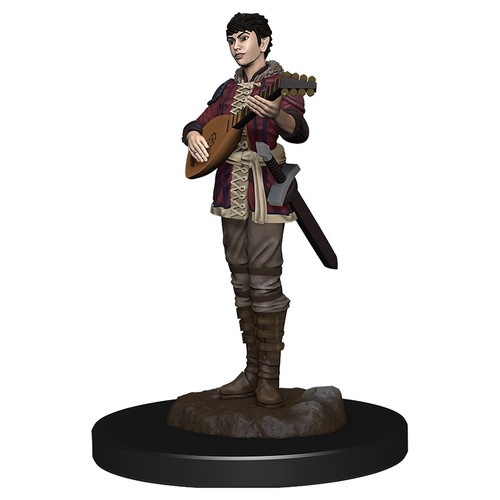 RPG Miniatures: Adventurers - Half-Elf Bard Female - Premium Figure