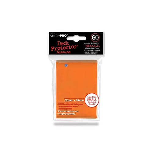 Small Deck Protectors - Orange (60)