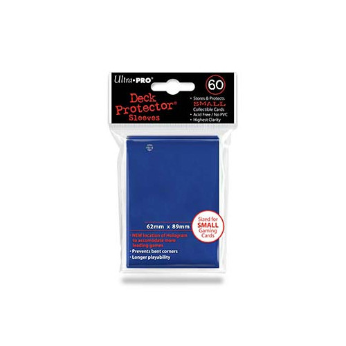 Card Sleeves: Non-Standard Sleeves - Small Deck Protectors - Blue (60)