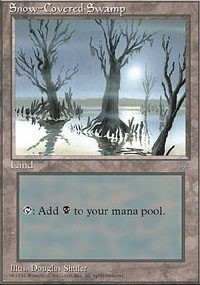 Snow-Covered Swamp - Ice Age