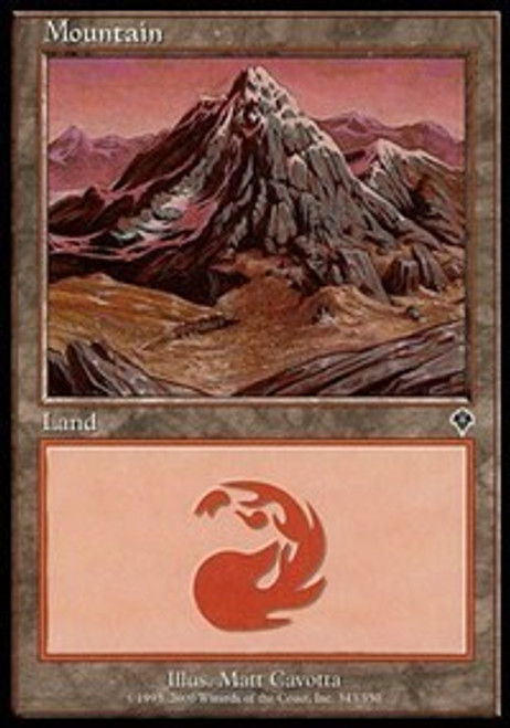 Mountain (343) [Foil] - Invasion