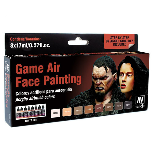Paint: Vallejo - Paint Sets Game Air Set: Face Painting (by Angel Giraldez) (8)
