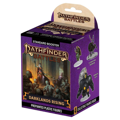 RPG Miniatures: Mini Blind Boxes and Bricks - Pathfinder Battles: Darklands Rising Booster Brick (8)