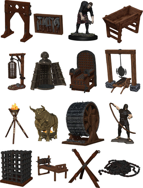 RPG Miniatures: Environment and Scenery - WarLock Tiles: Accessory - Torture Chamber