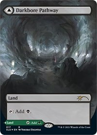 Darkbore Pathway (Borderless) [Foil] - Secret Lair Series