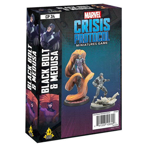 Marvel: Crisis Protocol: Black Bolt And Medusa Character Pack