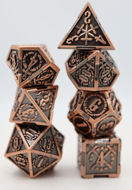 Dice and Gaming Accessories Polyhedral RPG Sets: Metal and Metallic - King Arthur's Sword - Metal (7)