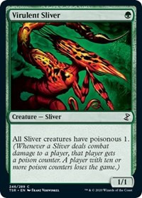 Virulent Sliver [Foil] - Time Spiral: Remastered