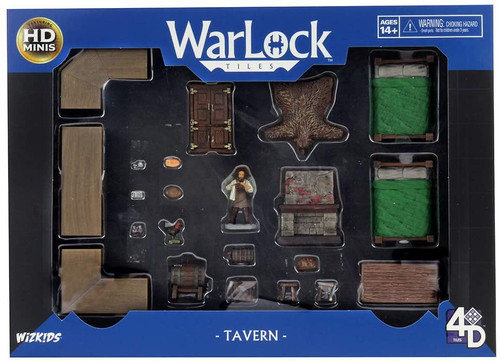 RPG Miniatures: Environment and Scenery - Warlock Tiles: Accessory - Tavern