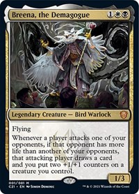 Breena, the Demagogue [Foil] - Commander 2021