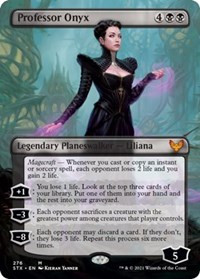 Professor Onyx (Borderless) [Foil] - Strixhaven: School of Mages