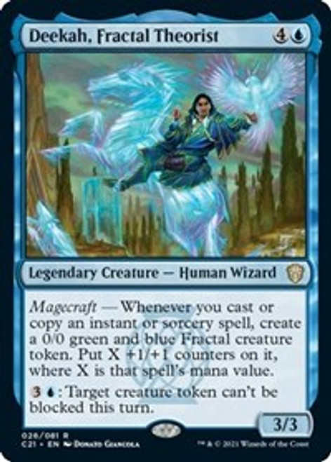 Deekah, Fractal Theorist - Commander 2021