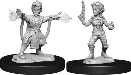 RPG Miniatures: Adventurers - Nolzur's Marvelous Unpainted Minis: Gnome Artificer Female