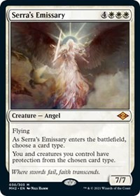 Serra's Emissary [Foil] - Modern Horizons 2
