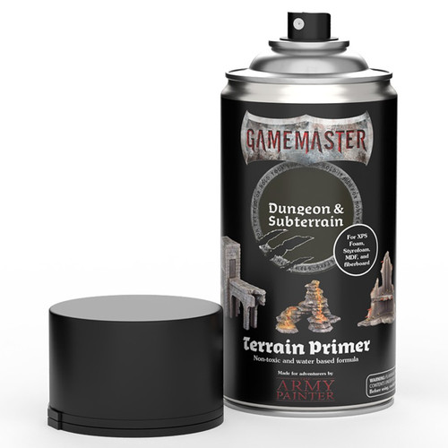 Spray Primers and Varnish: Army Painter - Gamemaster: Terrain Primer - Dungeon & Subterrain