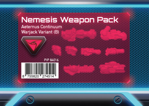 Warcaster: Neo-Mechanika: Aeternus Continuum - Nemesis B Weapon Pack