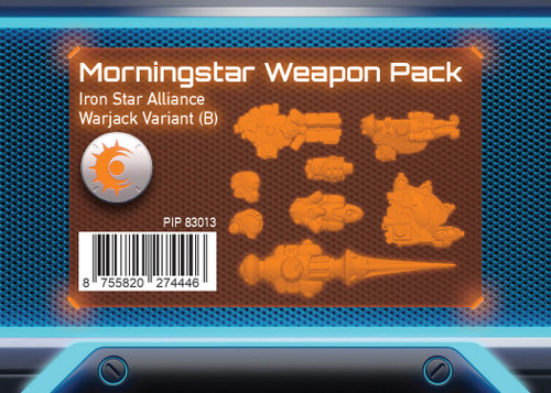 Warcaster: Neo-Mechanika: Iron Star Alliance - Morningstar B Weapon Pack