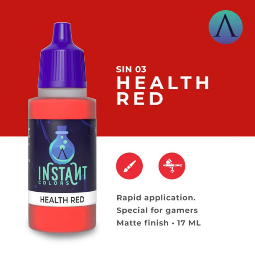 Paint: Scale75 - Instant Colors Health Red (17mL)