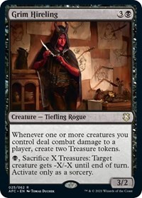 Grim Hireling - Commander: Adventures in the Forgotten Realms