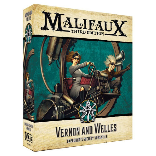 Malifaux: Explorer's Society - Vernon and Welles