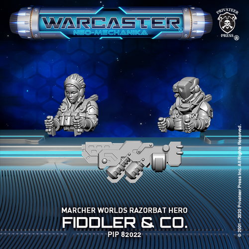Warcaster: Neo-Mechanika: Marcher Worlds - Fiddler & Co. - Hero Pilot